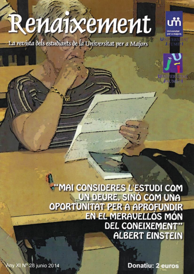 Revista Renaixement, Año XI, nº 28, junio 2014