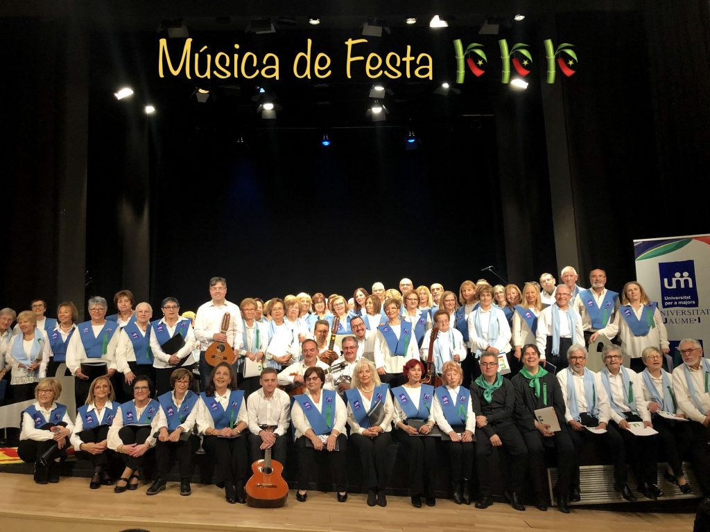 Concert Música de Fiesta, Cor de la Universitat per a Majors i Cor de la Seu dels Ports de la Universitat per a Majors de l’UJI
