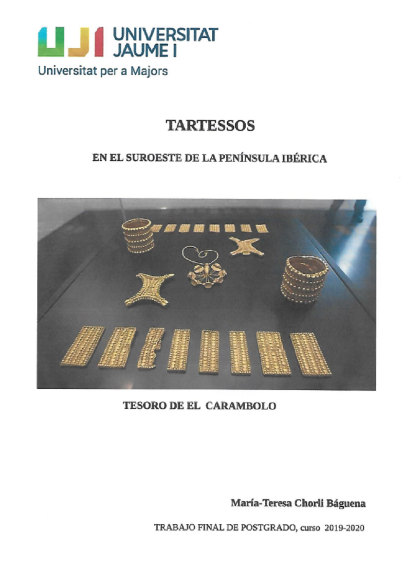 Tartessos, en el suroeste de la península Ibérica