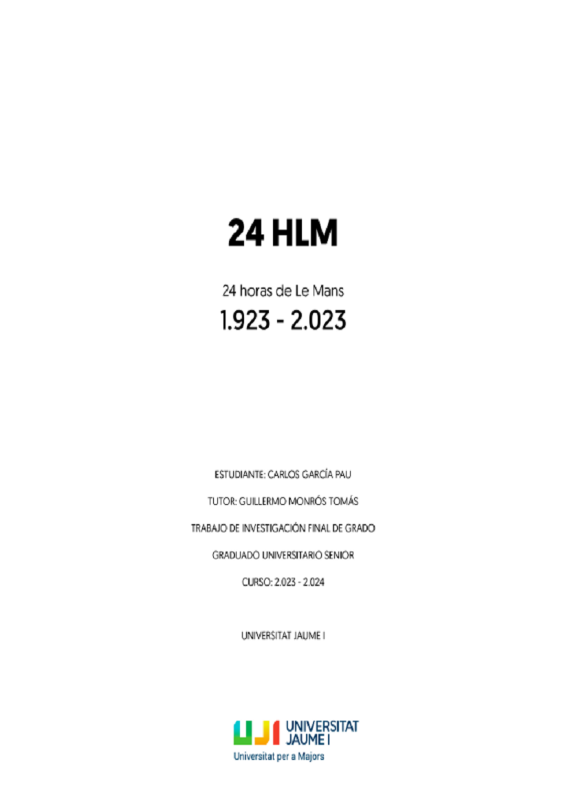 24 horas de Le Mans; 1923-2023